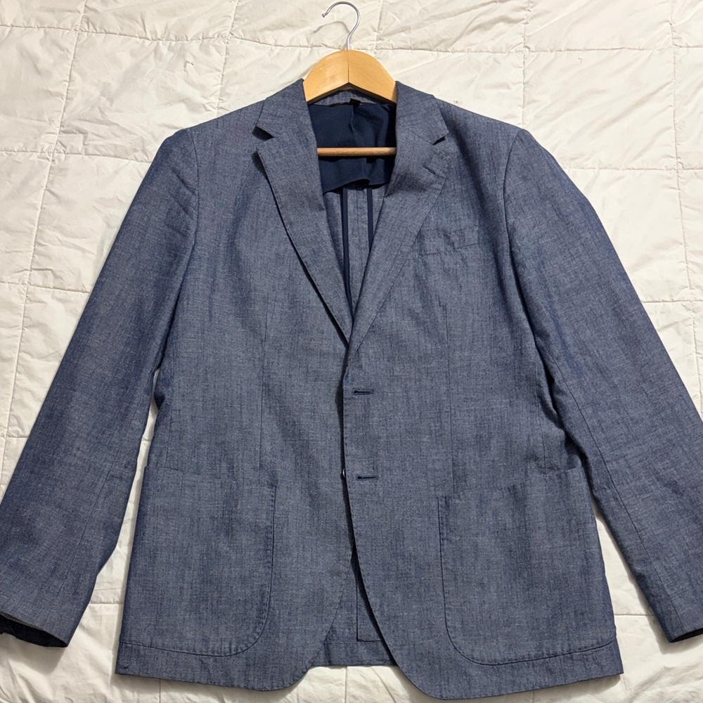 Men's Blue Blazer - Banana Republic